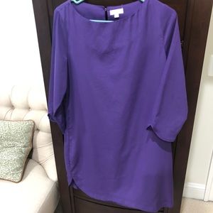 Purple Shift dress
